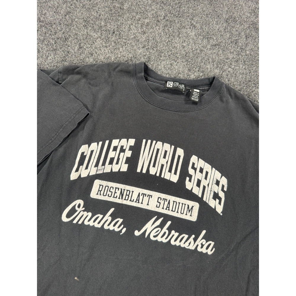 College World Series Rosenblatt Stadium Omaha Nebraska T Shirt Mens L CWS Baseba